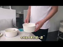 Χάρτινα μπολ που μπορούν να θερμανθούν σε επαγωγική εστία.