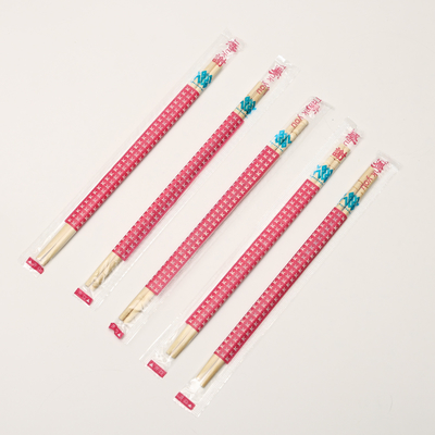 Στρογγυλά μπαμπού Chopsticks Φιλικά προς το περιβάλλον Μπαμπού chopsticks Opp Συσκευασμένα