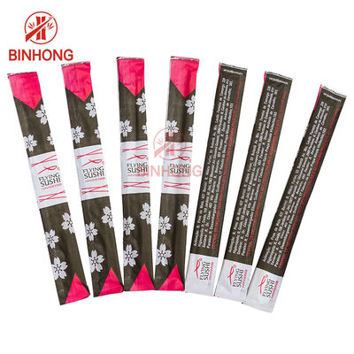 Χωριστά τυλιγμένο μπαμπού 23cm Tensoge Chopsticks λογότυπων συνήθειας