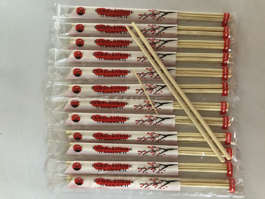 Βιώσιμη οικογένεια 5.0mm μίας χρήσης Chopsticks μπαμπού