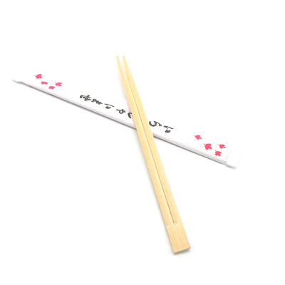 Eco Frindly Natural Bamboo Chopsticks Sushi Stick With Paper Paper πακέτο