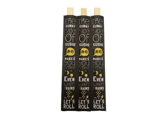Πάχος 5.0mm μίας χρήσης Chopsticks μπαμπού διδύμων φυσικά