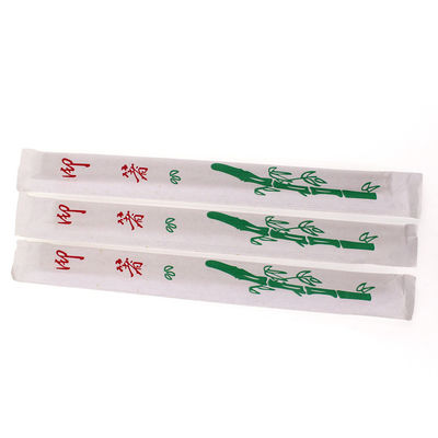 Υγιεινό φυσικό Chopsticks μπαμπού Mao μίας χρήσης πλήρες έγγραφο wrape