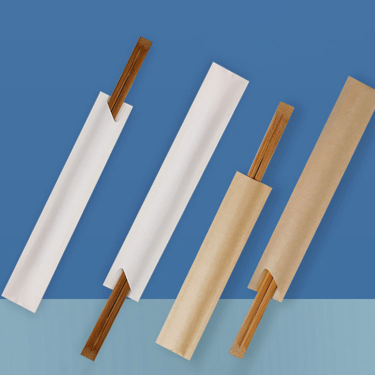 Κινέζικα Natural Twins Μπαμπού Chopsticks μιας χρήσης Προσαρμοσμένο τυπωμένο λογότυπο 21cm
