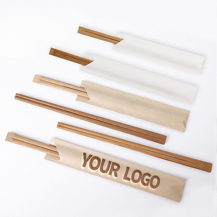 Προσαρμοσμένο λογότυπο κινέζικα μπαμπού chopsticks μιας χρήσης για σούσι γάμου