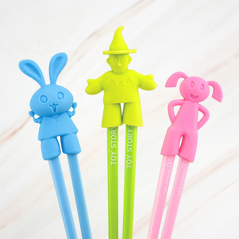 Προσαρμοσμένα αειφόρα chopsticks σε σχήμα ζώου για εκπαίδευση μωρών