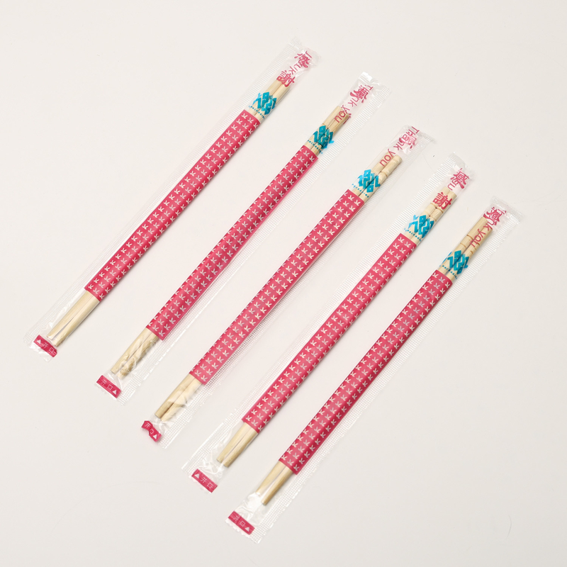 Στρογγυλά μπαμπού Chopsticks Φιλικά προς το περιβάλλον Μπαμπού chopsticks Opp Συσκευασμένα