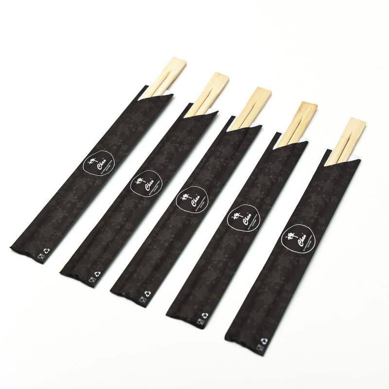 Προσαρμοσμένο λογότυπο σούσι Μπαμπού Chopsticks Ατομική συσκευασία
