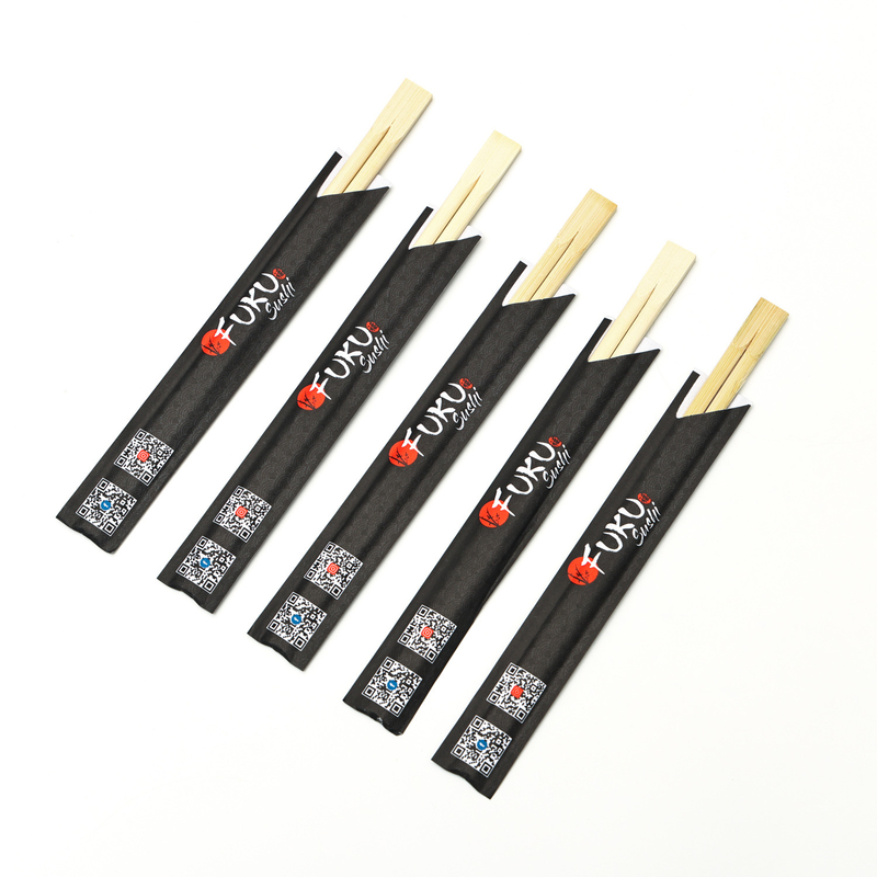 Προσαρμοσμένο λογότυπο σούσι Μπαμπού Chopsticks Ατομική συσκευασία