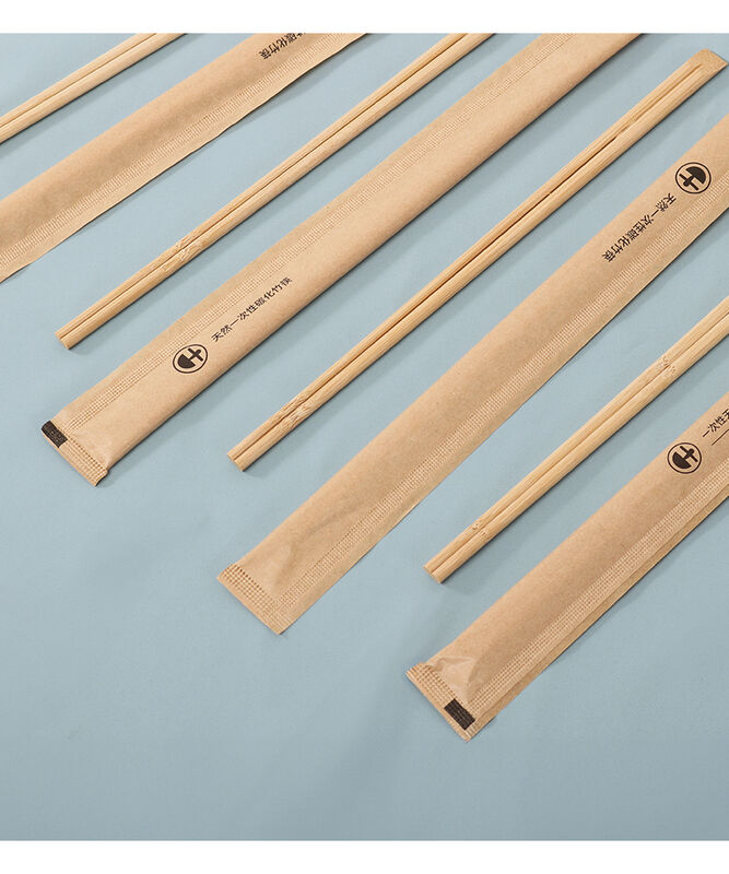 Disposable Bamboo Chopsticks Eco-Friendly Customized Package Tableware Chopsticks Wholesale