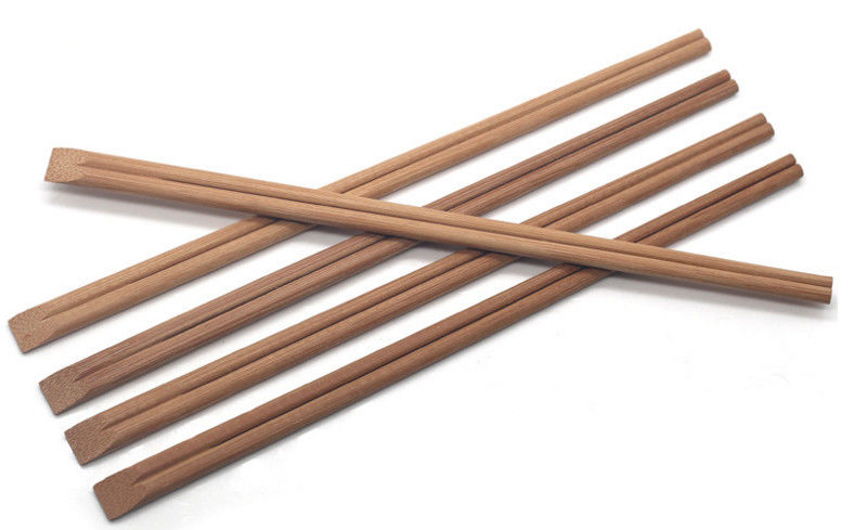 Ανθρακωμένο Chopsticks μπαμπού ISO9001 24cm εστιατόριο