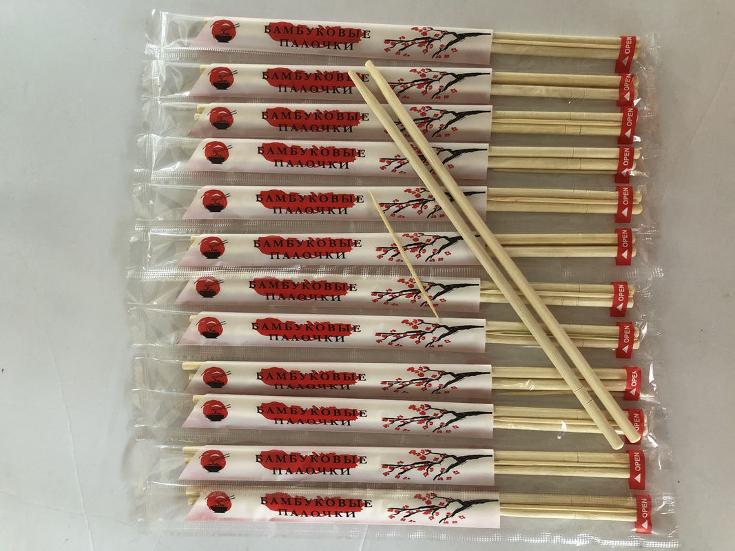 Βιώσιμη οικογένεια 5.0mm μίας χρήσης Chopsticks μπαμπού