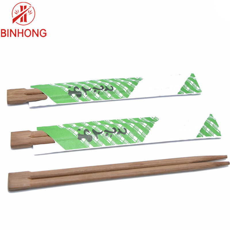 Ανθρακωμένο Chopsticks μπαμπού ISO9001 24cm εστιατόριο