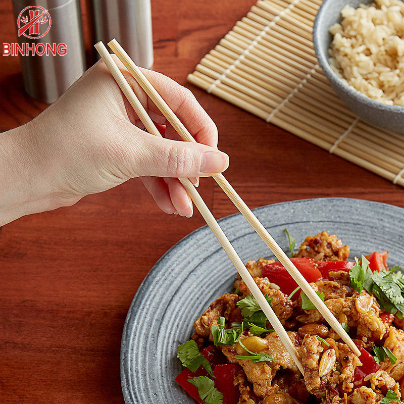 Χρώμα 20cm φύσης μπαμπού Mao μίας χρήσης ξύλινος Chopsticks όγκος