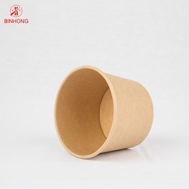 Φιλικά 16oz μίας χρήσης εμπορευματοκιβώτια εγγράφου Eco με το καπάκι