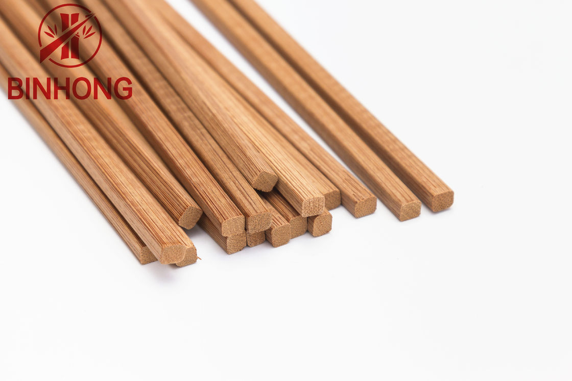 Ανθρακωμένα Chopsticks μπαμπού 24cm τετραγωνικά μίας χρήσης