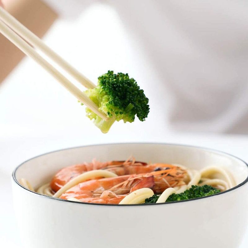 Βιώσιμο μπαμπού 4.8*22.5cm Moso μίας χρήσης Chopsticks όγκος