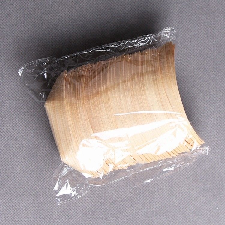 Μίας χρήσης χρώμα 24.5*11.5cm φύσης ξύλινοι δίσκοι κουζινών