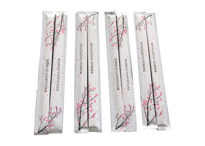 Chopsticks μπαμπού 23CM TENSOGE/TWINS Dispossiable με το έγγραφο πτώσης που τυλίγεται