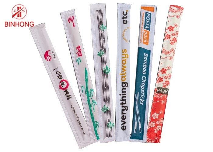 Χωριστά τυλιγμένο μπαμπού 23cm Tensoge Chopsticks λογότυπων συνήθειας