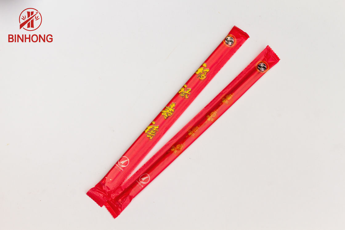 Φυσικό μπαμπού γύρω από Chopsticks λογότυπων συνήθειας 5.0mm*20cm
