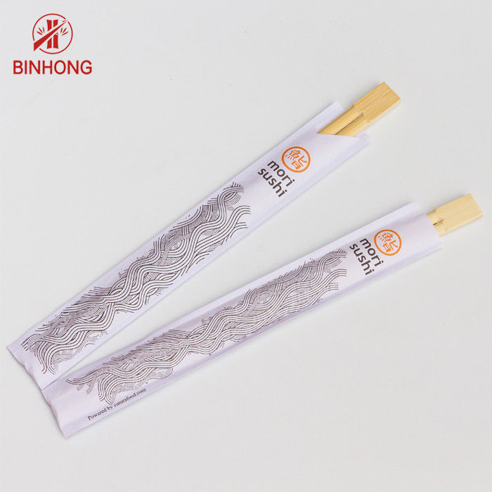 Chopsticks μπαμπού 24CM TENSOGE Dispossiable το μισό έγγραφο που τυλίγεται με