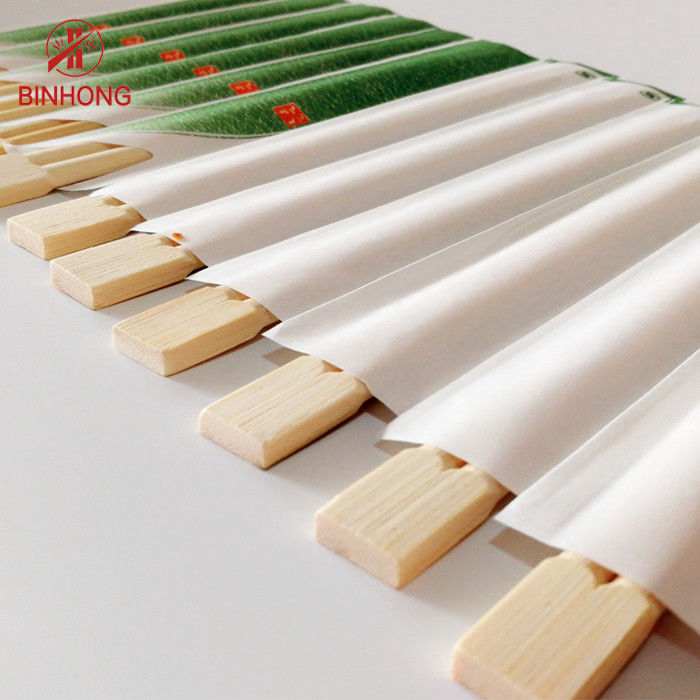 Ιαπωνικό μίας χρήσης στρογγυλό Chopsticks μπαμπού λιπασματοποιήσιμο λογότυπο 18cm συνήθειας