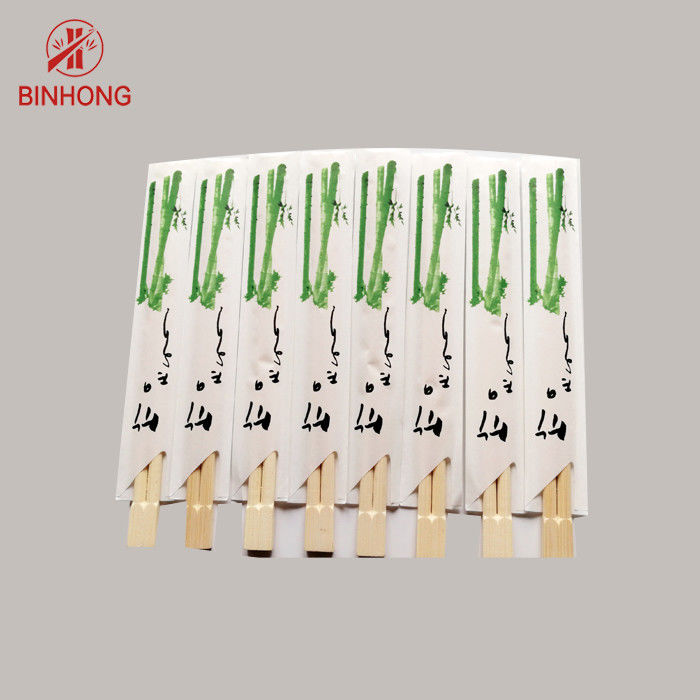 Chopsticks διδύμων μπαμπού εξαγωγής ιαπωνικό μισό έγγραφο Wraped