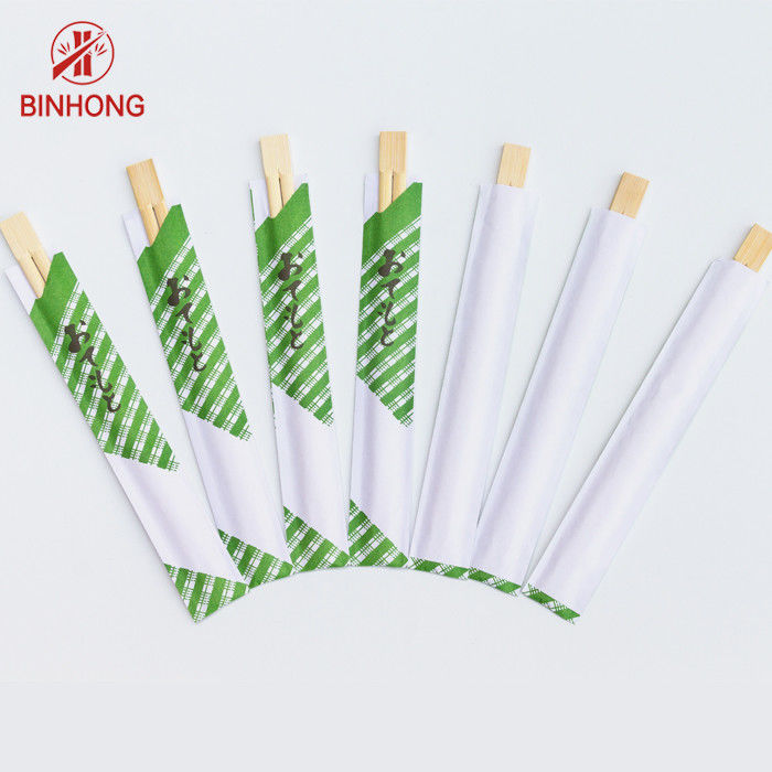Chopsticks διδύμων μπαμπού εξαγωγής ιαπωνικό μισό έγγραφο Wraped