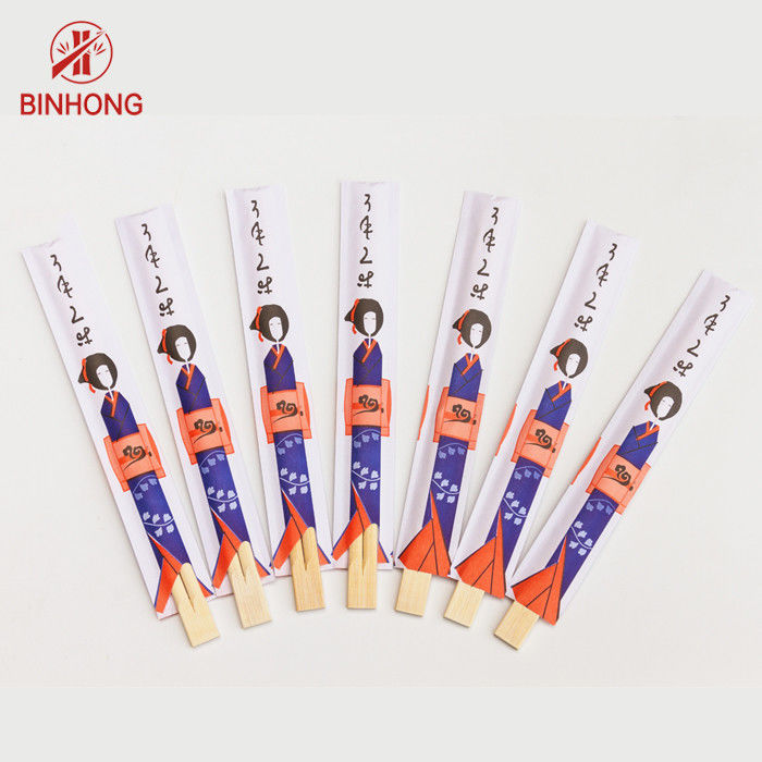Τυπωμένα συνήθεια Chopsticks μπαμπού σουσιών καθορισμένα εξατομικευμένα με το λογότυπο