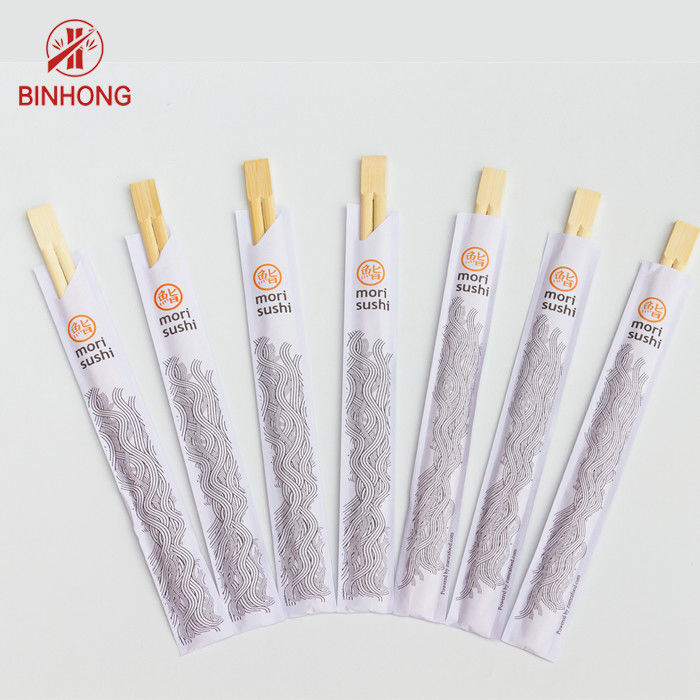 Μίας χρήσης φυσικά Chopsticks 20、 21、 23、 24cm, μισό περικάλυμμα μπαμπού εγγράφου