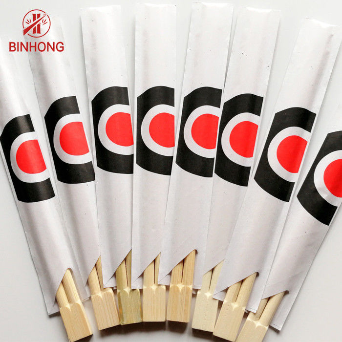 Δίδυμα φυσικά Chopsticks μπαμπού περικαλυμμάτων τσαντών εγγράφου για τα κορεατικά τρόφιμα