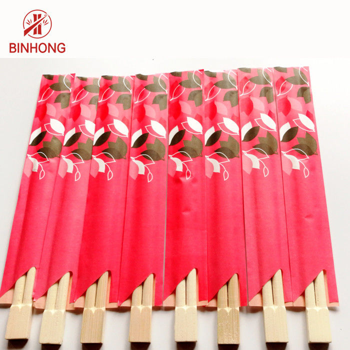 Κινεζικά Chopsticks μπαμπού Tensoge για το εστιατόριο, μισό περικάλυμμα εγγράφου
