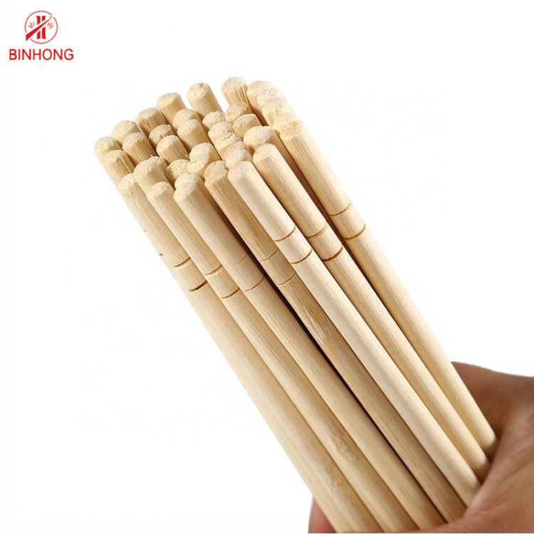 Κινεζικά Chopsticks μπαμπού φίλων Eco μίας χρήσης φυσικά στρογγυλά Chopsticks 21cm