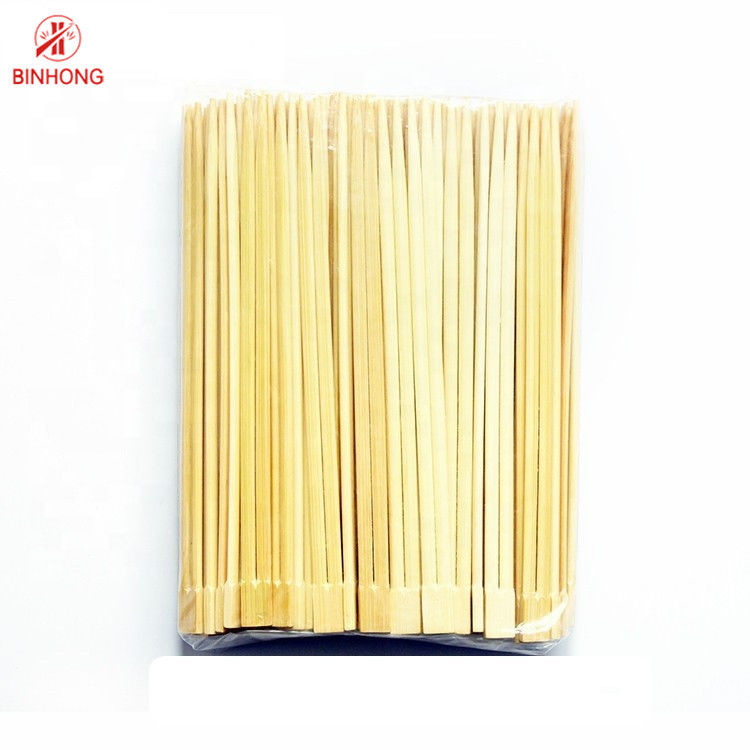 Δίδυμα Tensoge γύρω από φυσικά μίας χρήσης Chopsticks μπαμπού με τη συσκευασία εγγράφου