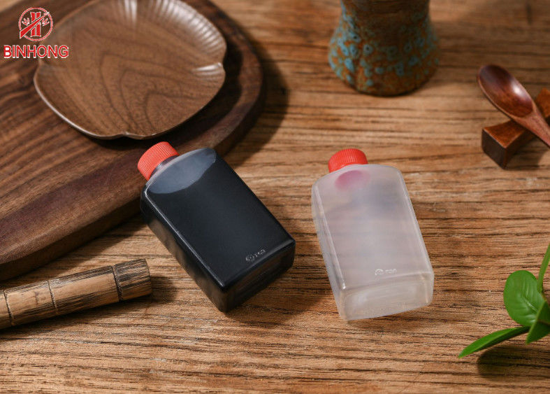 Μίας χρήσης μπουκάλι 6ml 15ml 30ml σάλτσας σόγιας PE βαθμού τροφίμων