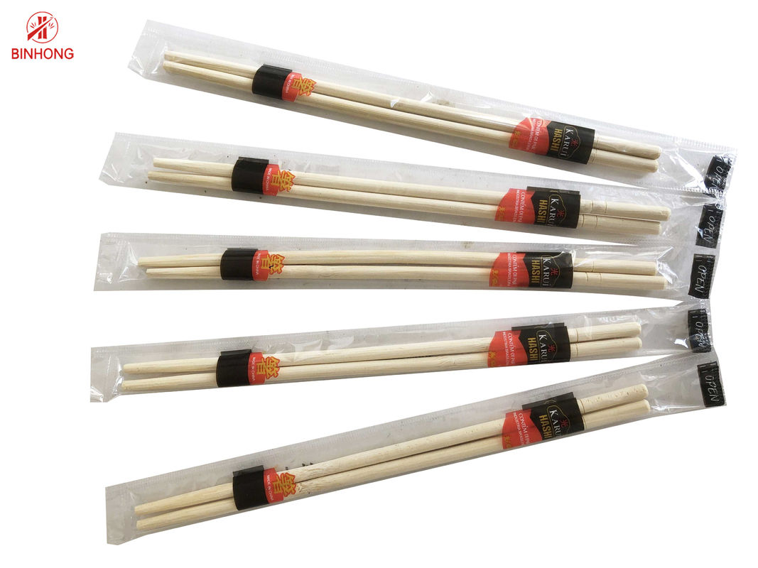 Πακέτο OPP γύρω από επικεφαλής Chopsticks 20cm/23cm μπαμπού