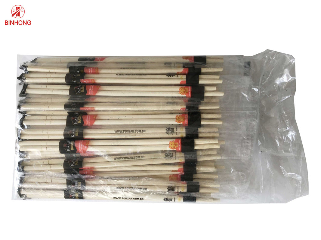 Πακέτο OPP γύρω από επικεφαλής Chopsticks 20cm/23cm μπαμπού