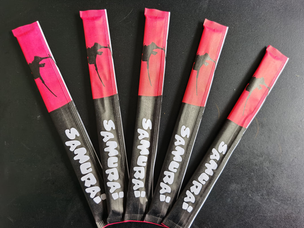 Πλήρες έγγραφο που συσκευάζει Chopsticks μπαμπού διδύμων 21cm τη μίας χρήσης, καλύτερη ποιότητα