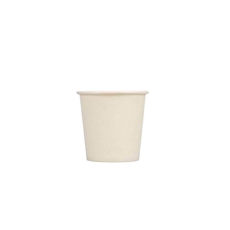 12oz 60mm κατώτατων ενιαίο τοίχων άσπρο φλυτζάνι εγγράφου καφέ μίας χρήσης βιοδιασπάσιμο