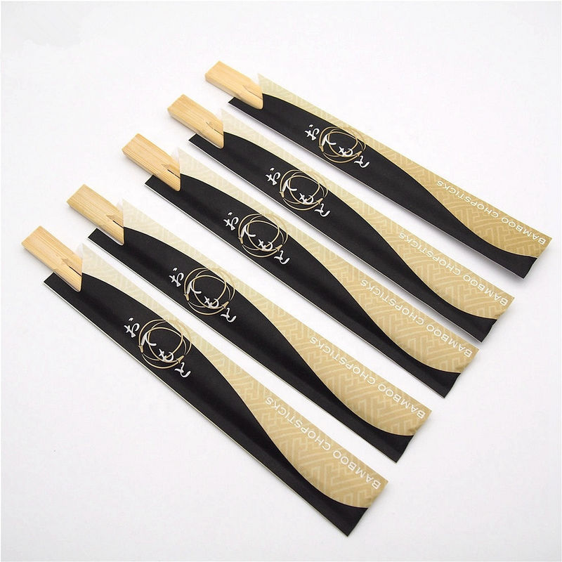 Ιαπωνικό δίδυμο μίας χρήσης Chopsticks μπαμπού πάχος 5.0mm χωρίς κόμβο