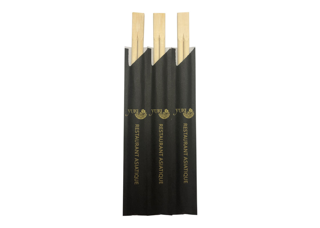 Πάχος 5.0mm μίας χρήσης Chopsticks μπαμπού διδύμων φυσικά