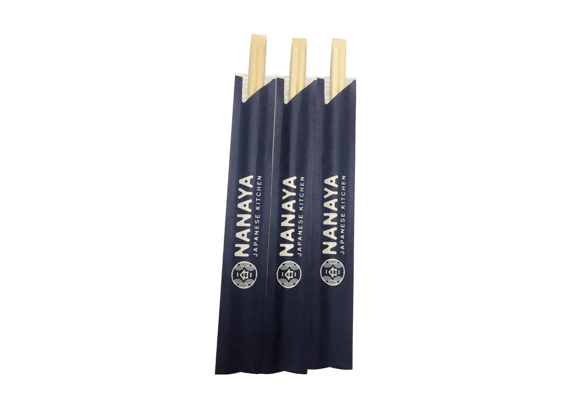 Αποστειρωμένο Chopsticks μπαμπού σουσιών προϊόν μίας χρήσης με το μανίκι εγγράφου