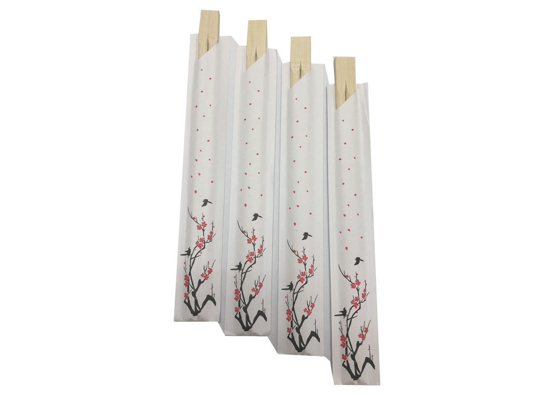 Μίας χρήσης φυσικά Chopsticks 20、 21、 23、 24cm, μισό περικάλυμμα μπαμπού εγγράφου