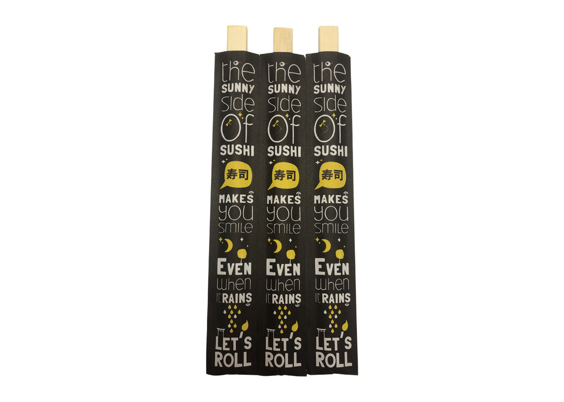 Πάχος 5.0mm μίας χρήσης Chopsticks μπαμπού διδύμων φυσικά