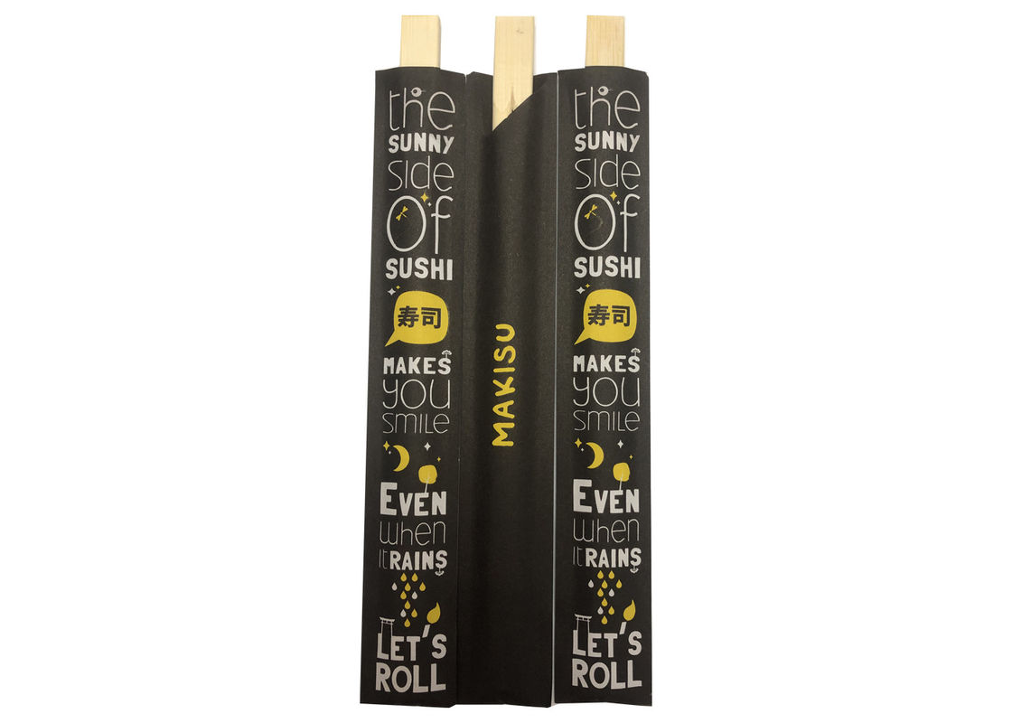 Πάχος 5.0mm μίας χρήσης Chopsticks μπαμπού διδύμων φυσικά