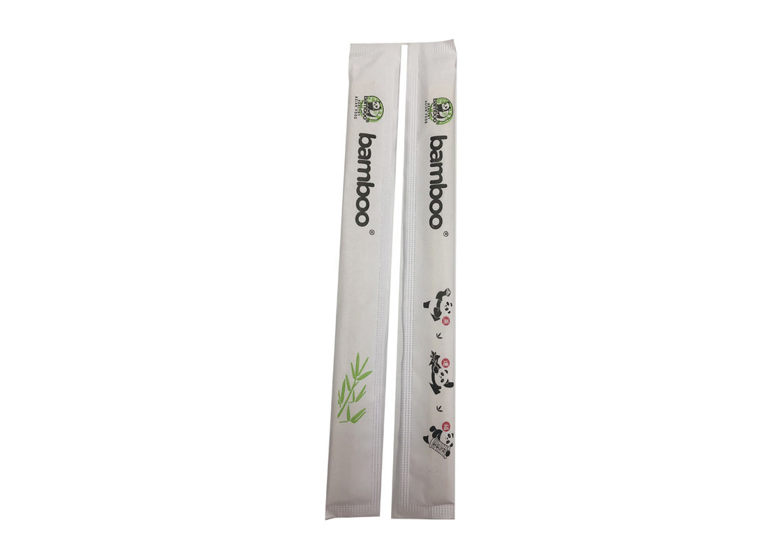 Μίας χρήσης φιλικά Chopsticks Eco μπαμπού με το φάκελο, πλήρη chopsticks εγγράφου