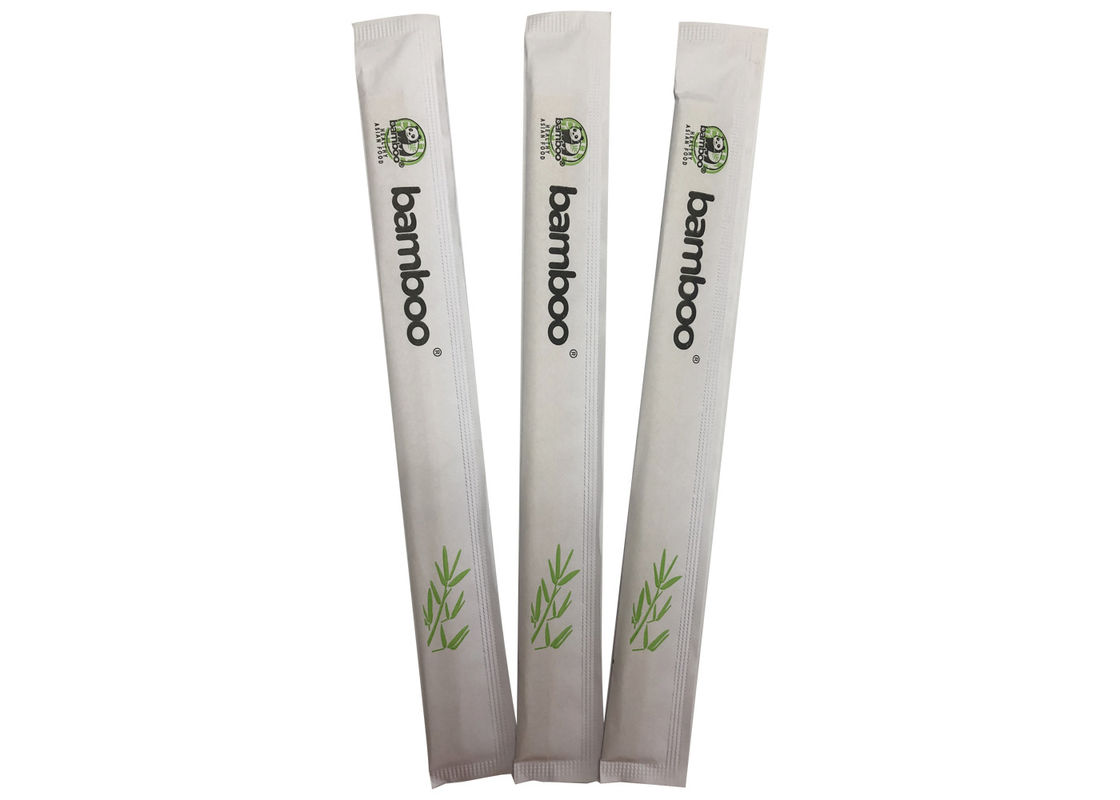 Μίας χρήσης φιλικά Chopsticks Eco μπαμπού με το φάκελο, πλήρη chopsticks εγγράφου