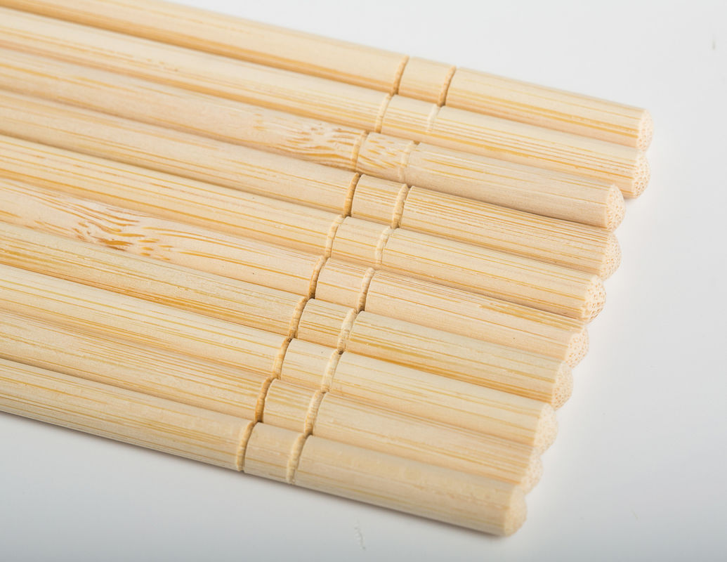 Chopsticks μπαμπού συνήθειας γυμνό στρογγυλό προϊόν μίας χρήσης για τα take-$l*away τρόφιμα