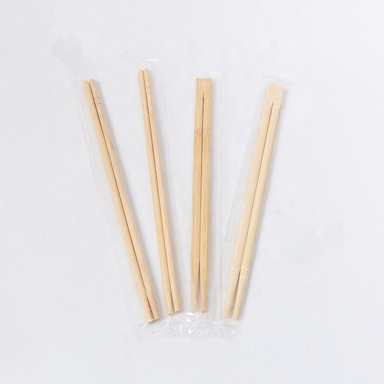 Τα σούσια ψωνίζουν δίδυμα μίας χρήσης Chopsticks μπαμπού 21cm, γυμνά chopsticks